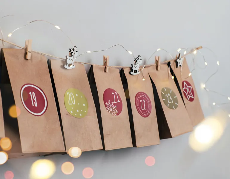 Adventskalender selber fuellen