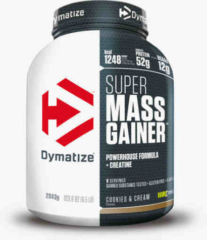 Dymatize super mass gainer cookies cream 2943 g proteinpulver 1604536 P