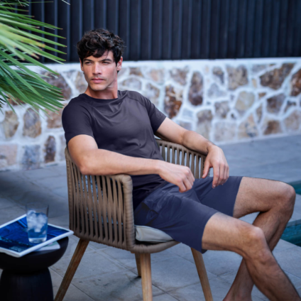 Stay Cool Men T shirt Shorts Cool grey Mood2