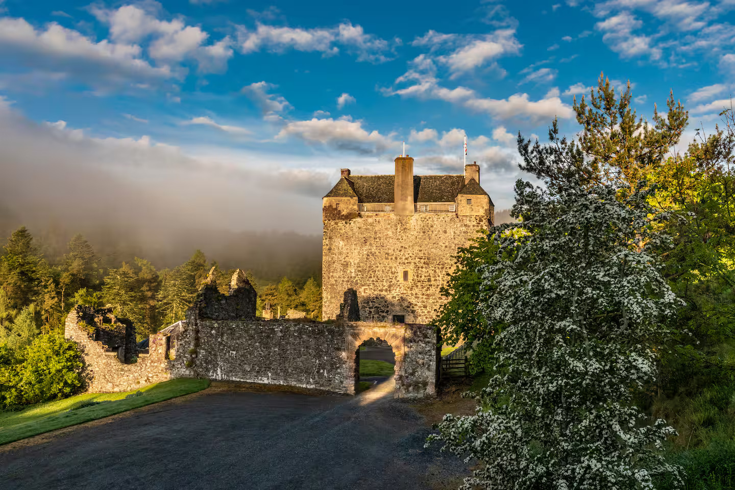 SchlossinScottishBordersGB