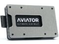 AVIATOR Slide Wallet + AirTag Holder, Silber