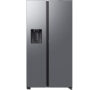 Samsung Side-by-Side-Kühlschrank RS80F66KC, Silber (RS80F66KCTWS)